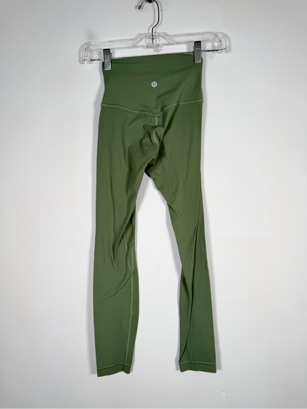 Lululemon Athletica Women’s Size 0 Green Pull On High Rise Align Leggings - Picture 3 of 5